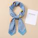 New 90cm Large Square Thin Shawl Stripe Splicing Fashionable Simple Lightweight Breathable Silk Scarf_voghion.com