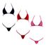 Intimates Mini Swimsuit Swimwear Lady Sexy Sheer Mesh Three-Point Women's Bikini Panties Set_voghion.com