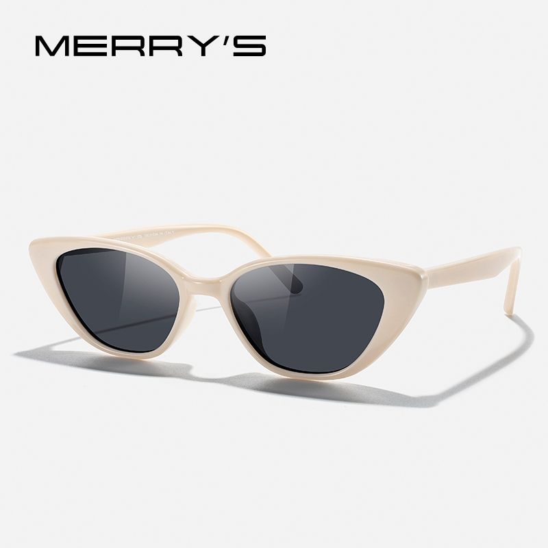 Nieuwe aankomsten MERRYS DESIGN Dames Cat Eye Gepolariseerde Mode Dames Merk Trending Zonnebril UV400 Bescherming S6327_voghion.com