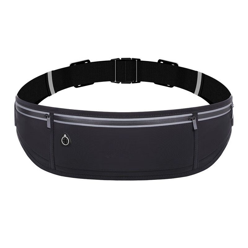 Sport-Hüfttasche – Wasserdichtes und atmungsaktives Tauchgewebe, erweiterbarer Stauraum zum Laufen/Wandern/Reisen (Unisex, 5 Farben)_voghion.com