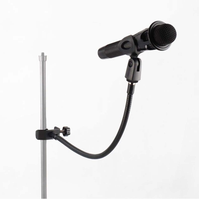 Microphone Stand,Flexible Gooseneck Desktop Mic Stands Holder with Heavy Duty Desk Clamp_voghion.com