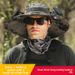 Ventilatore solare per pescatori e donne, cappello parasole per escursioni estive all'aperto, tesa larga tridimensionale_voghion.com
