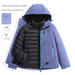 Instant Mountain Wild Style Herbst/Winter 3-in-1 Daunenfutter Outdoor Winddichte Skijacke Mantel_voghion.com