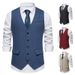 Enkelknäppt herrväst Vintage modetrend kostymväst_voghion.com