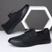 TerraStride Summer New Mesh Breathable Casual Slip-On Black Flat Lightweight Men's Shoes_voghion.com