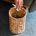 Handgewebter Rattan-Abfallkorb - Mini-Mülleimer im rustikalen Stil für Schlafzimmer und Büro_voghion.com