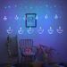 LED Curtain Fairy Lights – Anchor & Candle Design (33ft, 8 Lighting Modes, Warm White/Multicolor, IP65 Waterproof, Remote Control)_voghion.com
