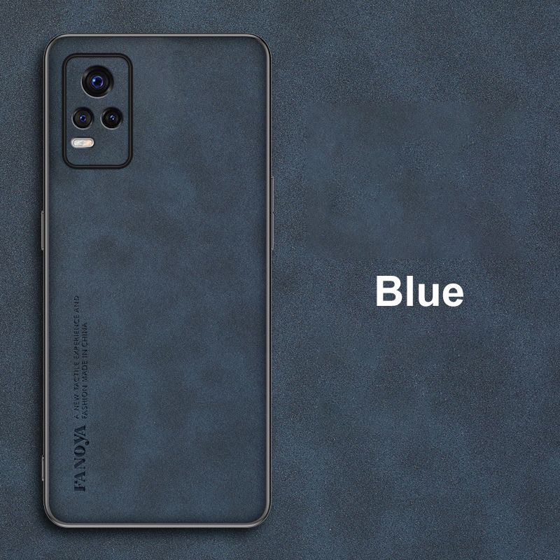Di lusso DELL'UNITÀ di elaborazione Custodia In Pelle Per Vivo V20 SE V21 V21E V23E 4G 5G Della Copertura Del Silicone di Protezione Completa Cassa Del Telefono Per Vivo V9 V23 Pro_voghion.com