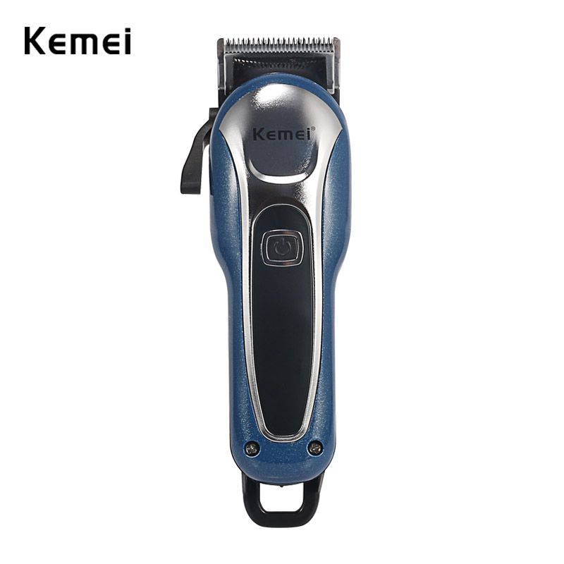 Kemei KM-1995 LCD Profissional para Homens Barba Cortador Elétrico Corte de Cabelo Aparador de Cabelo Hine Aparador de Cabelo Sem Fio_voghion.com