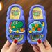 Summer Cartoon Dinosaur Soft Bottom Non Slip Children's Slippers_voghion.com
