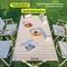 Outdoor Folding Egg Roll Portable And Camping Chair Table Integrated Picnic Full Set Equipment_voghion.com