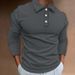 Ironclad GentIronclad Gent 2025 New Polo Zipper Sleeve Casual Long Ribbed Collar Men's Clothing_voghion.com