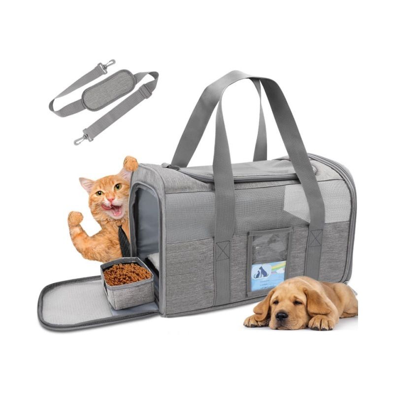 Cross-Border Foldable Cat Handheld Dog Portable Breathable Outgoing Shoulder Travel Pet Bag_voghion.com