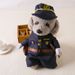 Hund Katze Lustige Polizei Transformation Stehend Outfit Halloween Schrulligen Teddy Bichon Kostüm_voghion.com