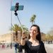 Portable 41-inch selfie stick mobile tripod with wireless remote control, expandable tripod 360 rotation, comp_voghion.com