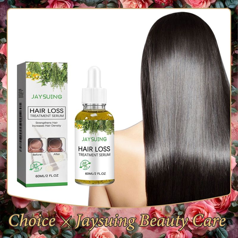 Haarwuchs-Shampoo gegen Haarausfall, Anti-Schuppen, Reparatur beschädigter Kopfhautfollikel, schnelle Behandlung von Haarausfall, Pflege für das Nachwachsen der Haare, 60 ml_voghion.com