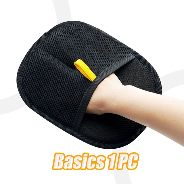 Electrostatic Gloves For Dog Grooming Black By PawParty Store_voghion.com