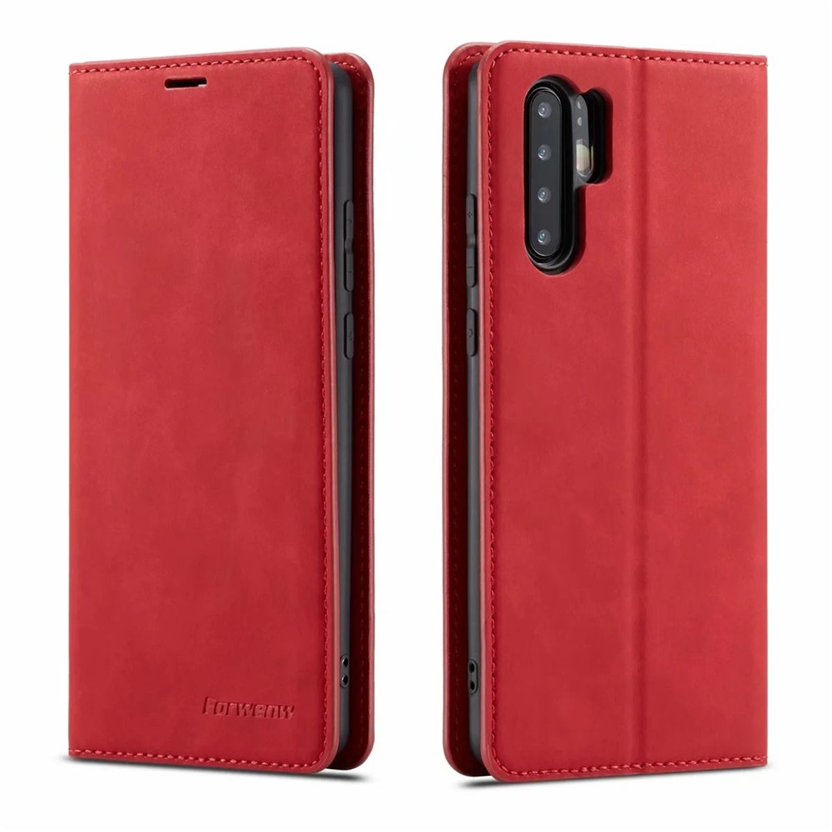 Ultraohut mattanahkainen läppäkotelo Huawei P40 P30 P20 Pro Lite Mate 20 30 Pro Lite P Smart Pl:lle_voghion.com