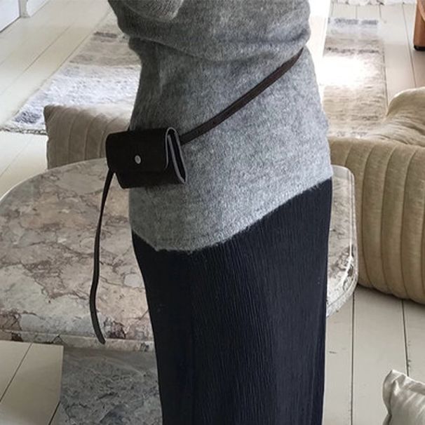 Borsa a tracolla in pelle scamosciata con vita quadrata coreana, portamonete portatile, di alta qualità, adatta per autunno e inverno, adatta a tutte le donne_voghion.com