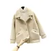 Lamb Fur Short Jacket Women's Hot Sale Of The Season New Autumn Winter Korean Style Integrated Particle Fleece Compact Size Vers_voghion.com