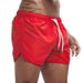 Men's clothing Fashion beach shorts Polyester quick drying multi-color sports quarter pants_voghion.com