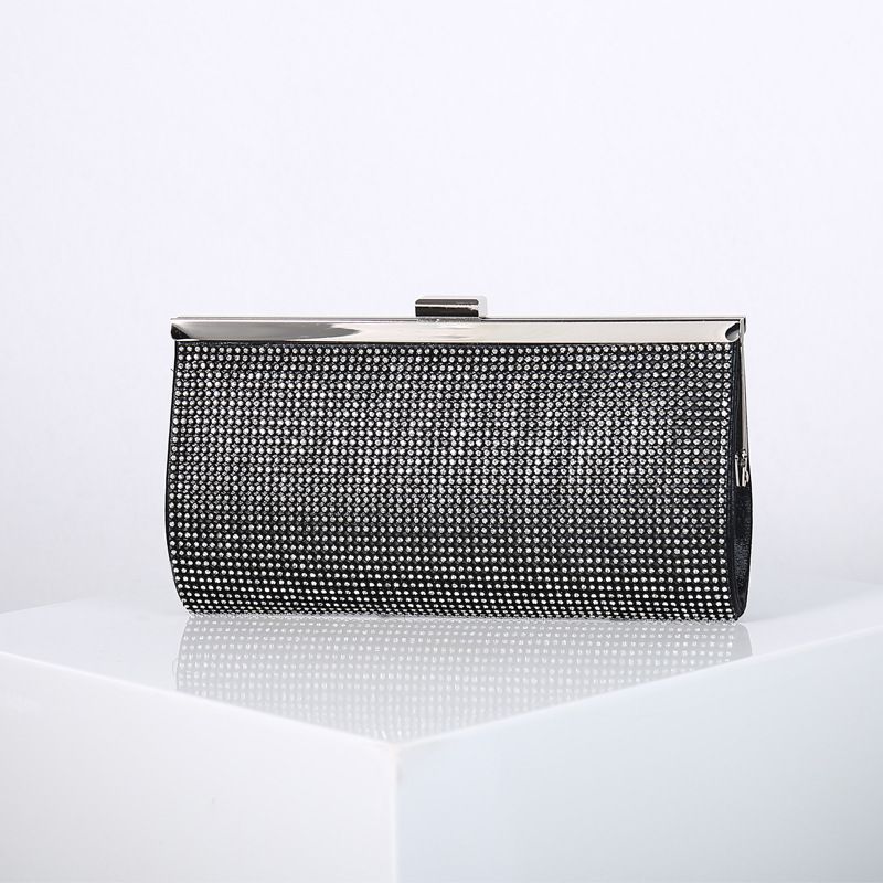 Sac de robe en diamant à la mode, sac de mariée de fête haut de gamme_voghion.com