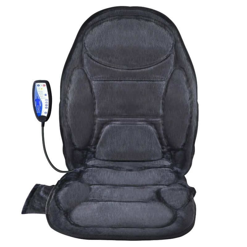 Massage Mat With And 4 Seat Intensities Modes 5 Massage Heat 10 Chair Seat Motor Pad Massage Vibration Cushion Vibrating With_voghion.com