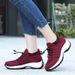 Plus Size High Elastic Breathable Casual Women's Trendy Lightweight Sock Shoes_voghion.com