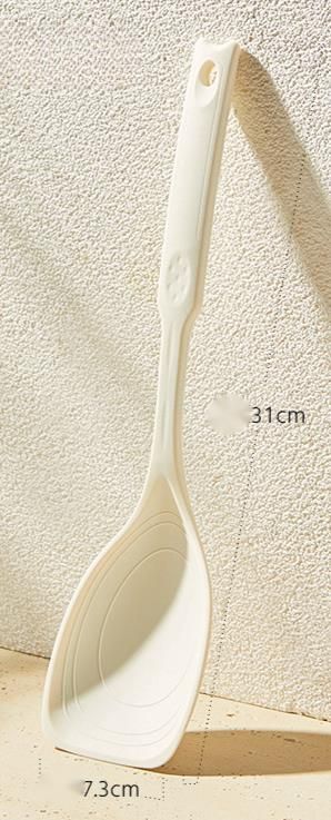 Multifunktionale Silikonsuppe Täglicher Gebrauch Nahrungsergänzungsmittel Werkzeug Antihaft-Spatel Löffel Hochtemperaturbeständige Küche_voghion.com