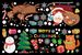 Set di adesivi per finestre natalizie - Adesivi murali in PVC da 60 cm x 90 cm per decorazioni natalizie per la casa, feste, esposizioni di negozi_voghion.com
