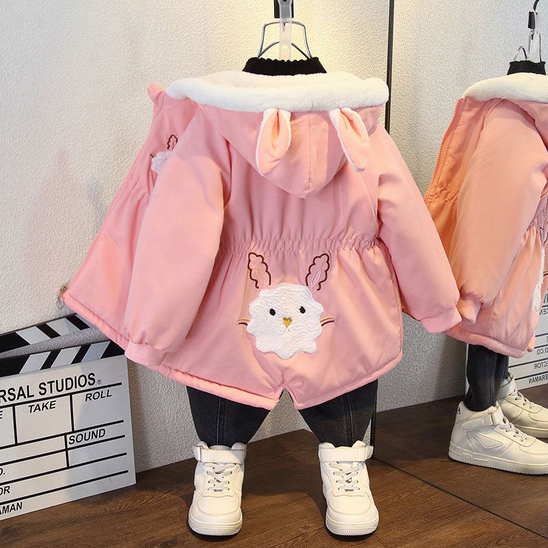 Babykleidung, Winterkleidung für Mädchen, neu, extra Fleece. Wintermantel, extra Fleece, extra dick, Winterkleidung für Jungen_voghion.com
