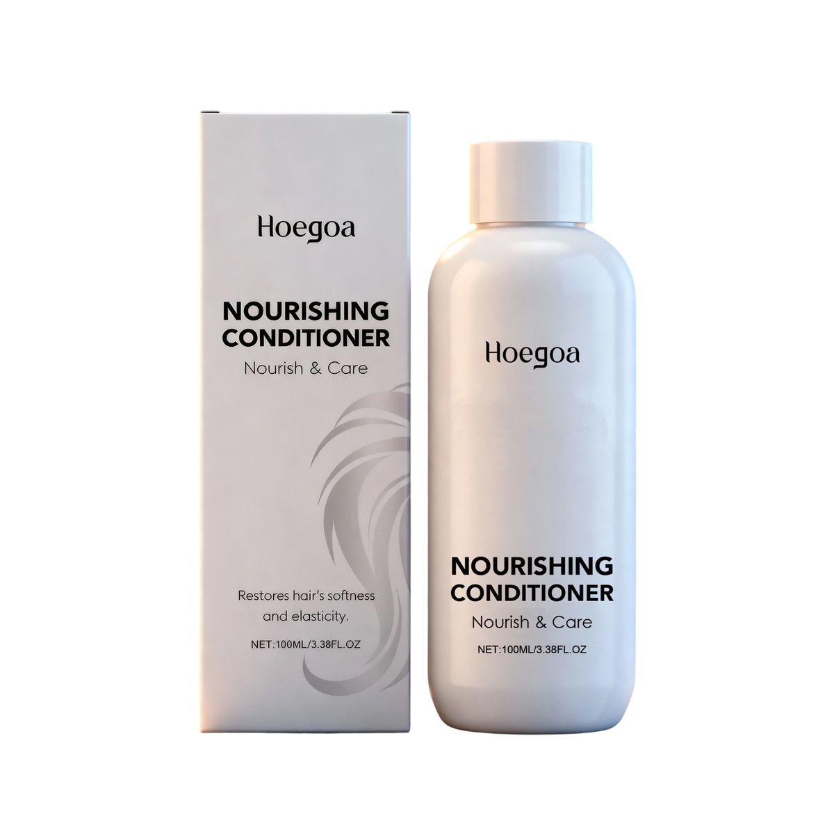 HOEGOA Conditioner Daily Care For Dry And Frizzy Moisturizing Smooth Shiny Fragrant Hair_voghion.com