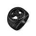 Retro Nordic Viking Eternal Knot Battle Axe Titanium Stalen Ring Keltische Driehoek Knoop Roestvrijstalen Hand Sieraden_voghion.com