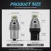 2Pcs 2000LM 1156 BA15S LED Canbus No Error 3570S 7440 W21W Bulb Car Reverse Turn Signal Light Lamp 6000K Amber_voghion.com