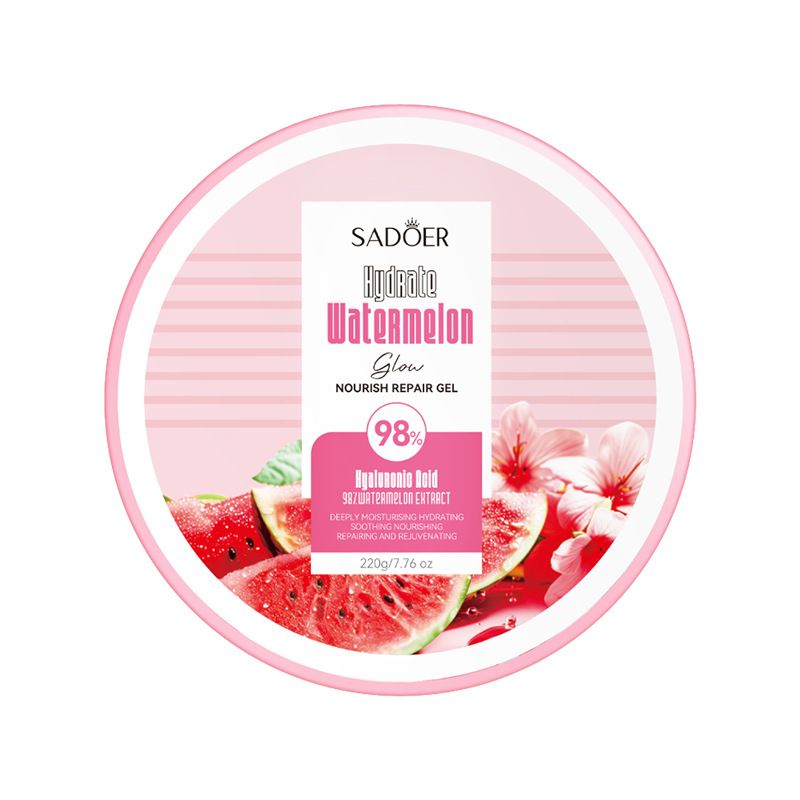 SADOER Gel idratante nutriente riparatore all'anguria e aloe vera in inglese completo_voghion.com