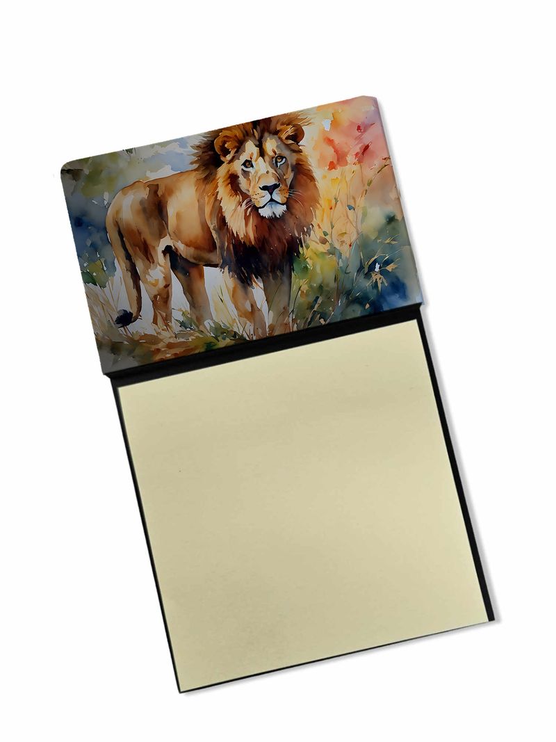 NEW Lion Sticky Note Holder Refillable Dispenser Self-Sticky Note Pads, Memo Pads Blank Desk Accessories_voghion.com