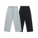 Herren-Freizeithose mit weitem Bein – Trendige Streetwear-Jogginghose mit gesticktem Design (Schwarz, Flower Ash, M-6XL)_voghion.com