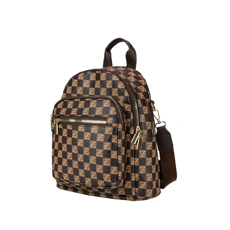 Darmowa wysyłka, nowy, z modną i swobodną teksturą, PU, plecak dojazdowy o dużej pojemności, damski, diagonalny, krzyżowy_voghion.com