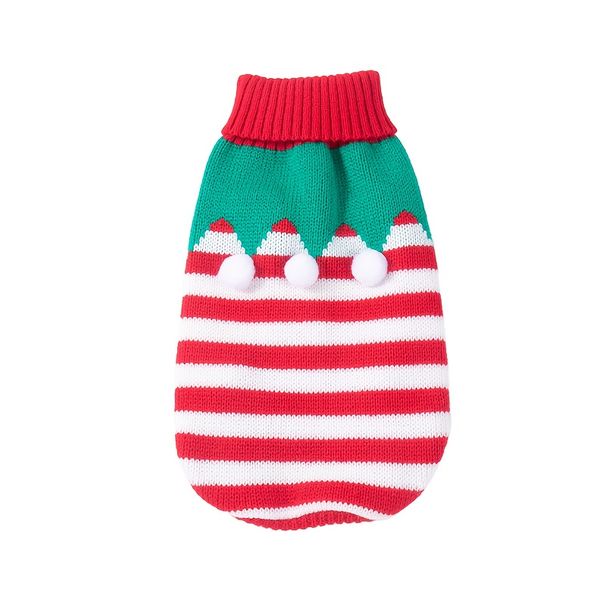 Christmas Pet Dog Clothes Winter Warm Dog Sweater For Small Medium Dogs Cute Knitte Puppy Sweater Pet Christmas Supplies_voghion.com