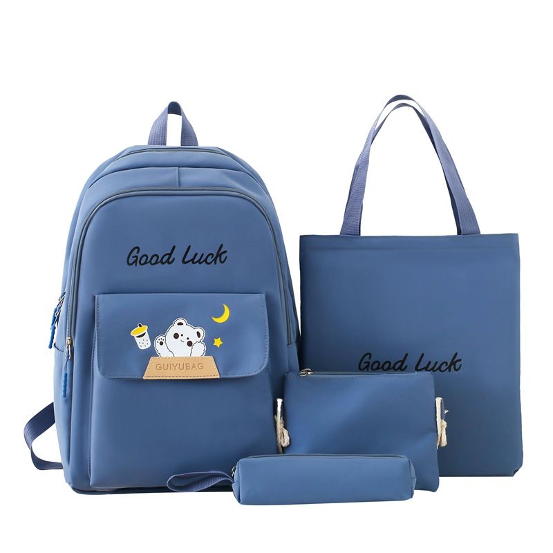 Bagage & Tassen nieuwe contrasterende kleur schooltas middelbare school student rugzak lichtgewicht grote capaciteit vierdelige basisschool student rugzak_voghion.com