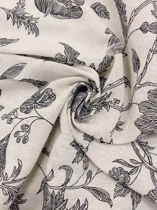 Tenda per porta in cotone e lino - 149,9 x 45,7 cm, stile rustico, per soggiorno, bagno e cameretta dei bambini (lavabile in lavatrice, arredamento boho, 80% cotone, design con tasca per asta)_voghion.com