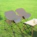 【 30 dages varmt udsalg 1556 dele 】 Udendørs foldbar campingbænk med High Moon, fiske- og strandloungestol_voghion.com