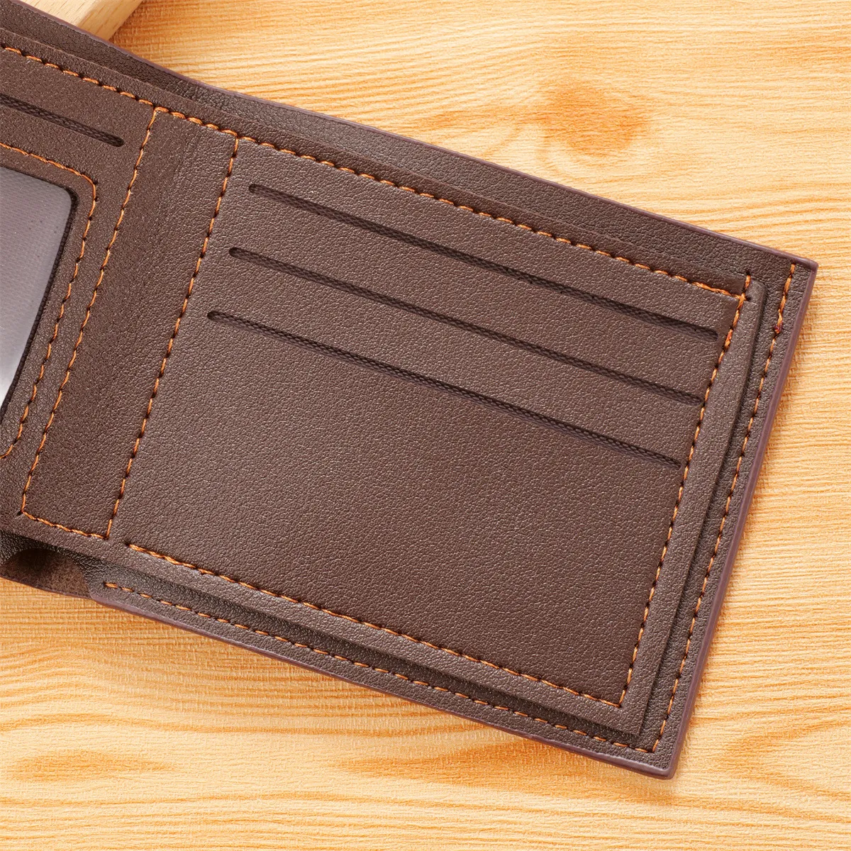 Wallet Men's Short Ultra-thin Multi Card Position Lightweight Casual Fashion Card Bag Waterproof Fabrics_voghion.com