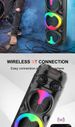 ZQS8309RGB Trådlös Bluetooth-högtalare med variabelt färgglatt ljus och lång batteritid_voghion.com