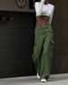 Women's autumn and winter commuter high waist overalls casual Joker Pants_voghion.com