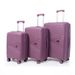 PP-Gepäckreißverschluss Handgepäck-Spinner mit großer Kapazität Ultraleichter Reisekoffer mit Passwort_voghion.com