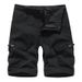 Herrenbekleidung Herren Cargo-Shorts Camouflage Baggy Plus Size Casual Herren Viertelhose_voghion.com