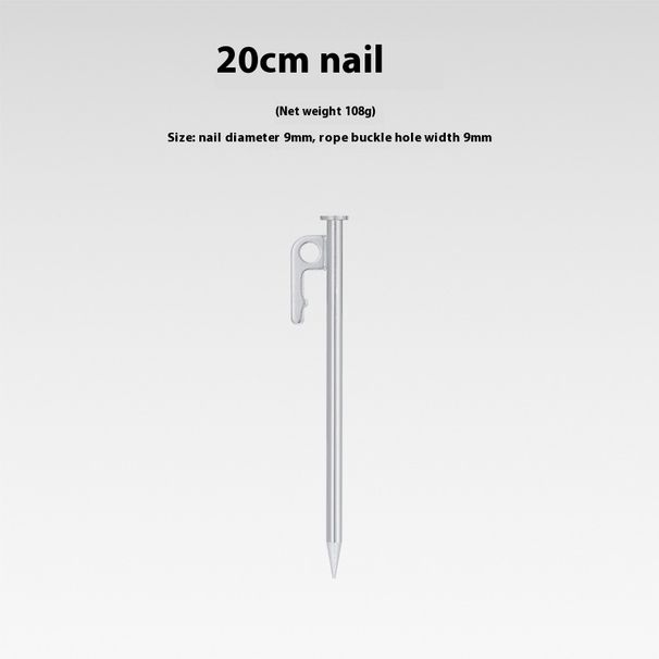 Namiot zewnętrzny 20/30/40cm baldachim ziemia plaża śnieg stal kemping gwóźdź_voghion.com