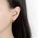Earrings for women simple personality versatile circle earrings cold style anti allergic small earrings_voghion.com