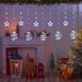 Weihnachts-LED-Lichtervorhang mit Stern- und Monddesign – warmweiße und bunte Optionen für Weihnachtsdekorationen_voghion.com